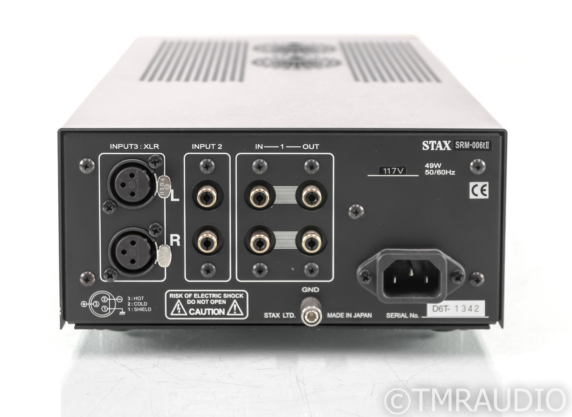 アンプ STAX SRM-006t Stax SRM-006t II Electrostatic Headphone Amplifier; SRM006t