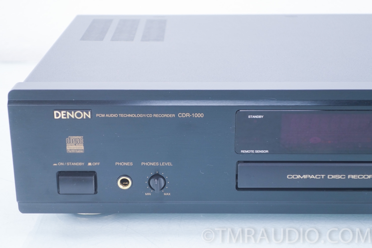 DENON CDR-1000 CD-R/RW対応CDレコーダー　リモコン付き DENON CDR-1000 CDレコーダー 録・再良好・完動品 | Pay ID