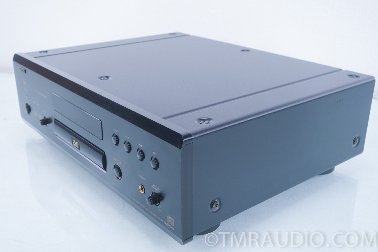 【￥270,000・1999年】DENON DVD-5000 DVDプレーヤー Denon DVD-5000 DVD Video Player, w/Remote | PCM Audio Technology