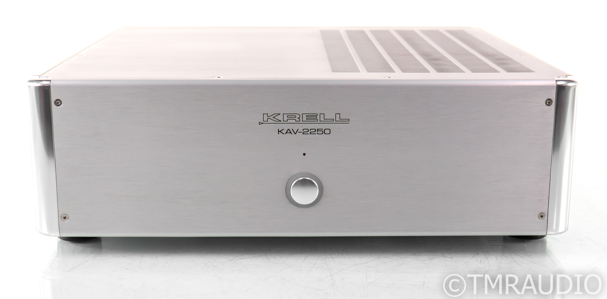 Krell KAV-2250 Stereo Power Amplifier; KAV2250; Silver - The Music