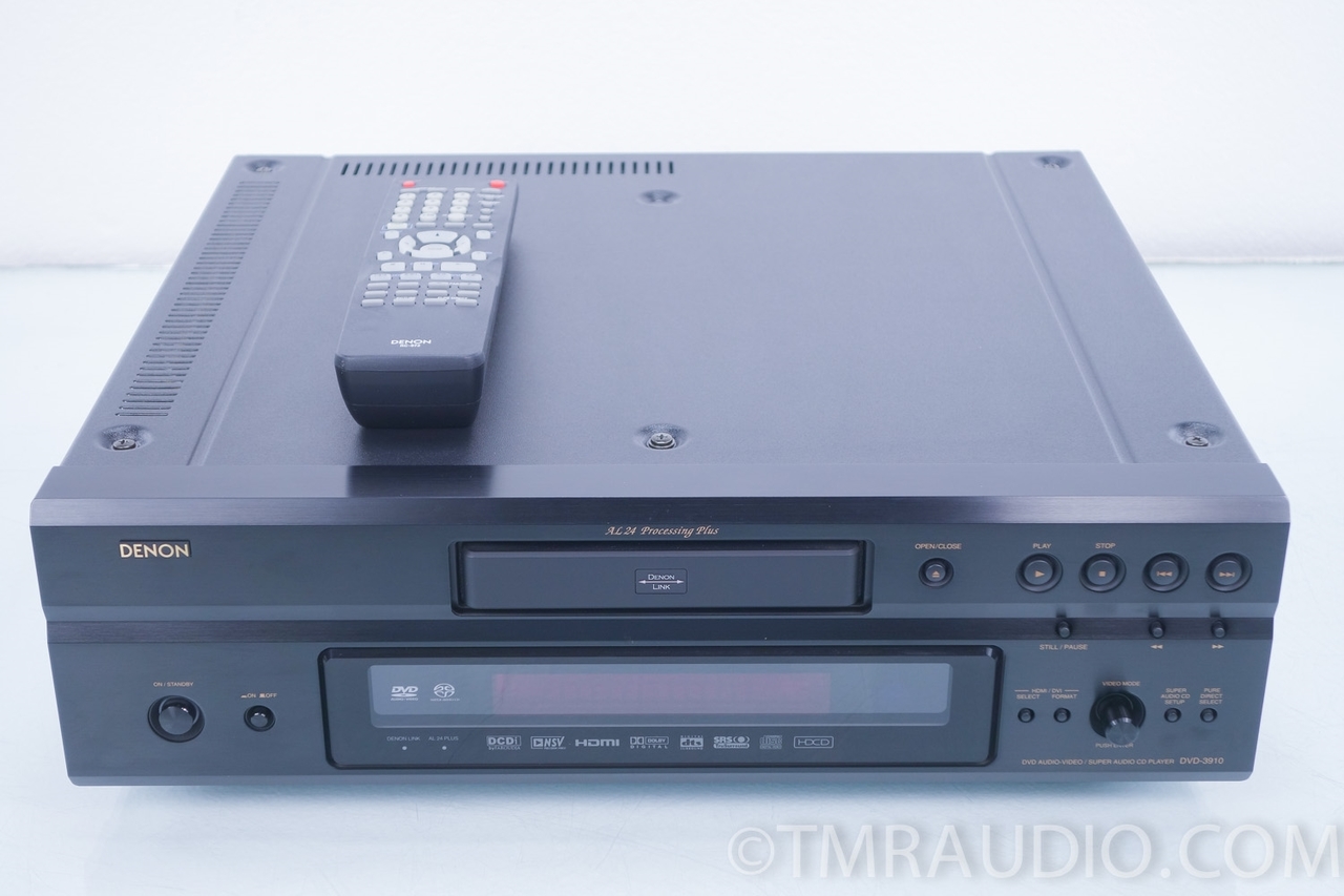 DENON DVD AUDIO-VIDEO/SACDプレーヤ- DVD-3910 DENON DVD-3910 DVD/ SACD/ CD Player -Silver- for PARTS