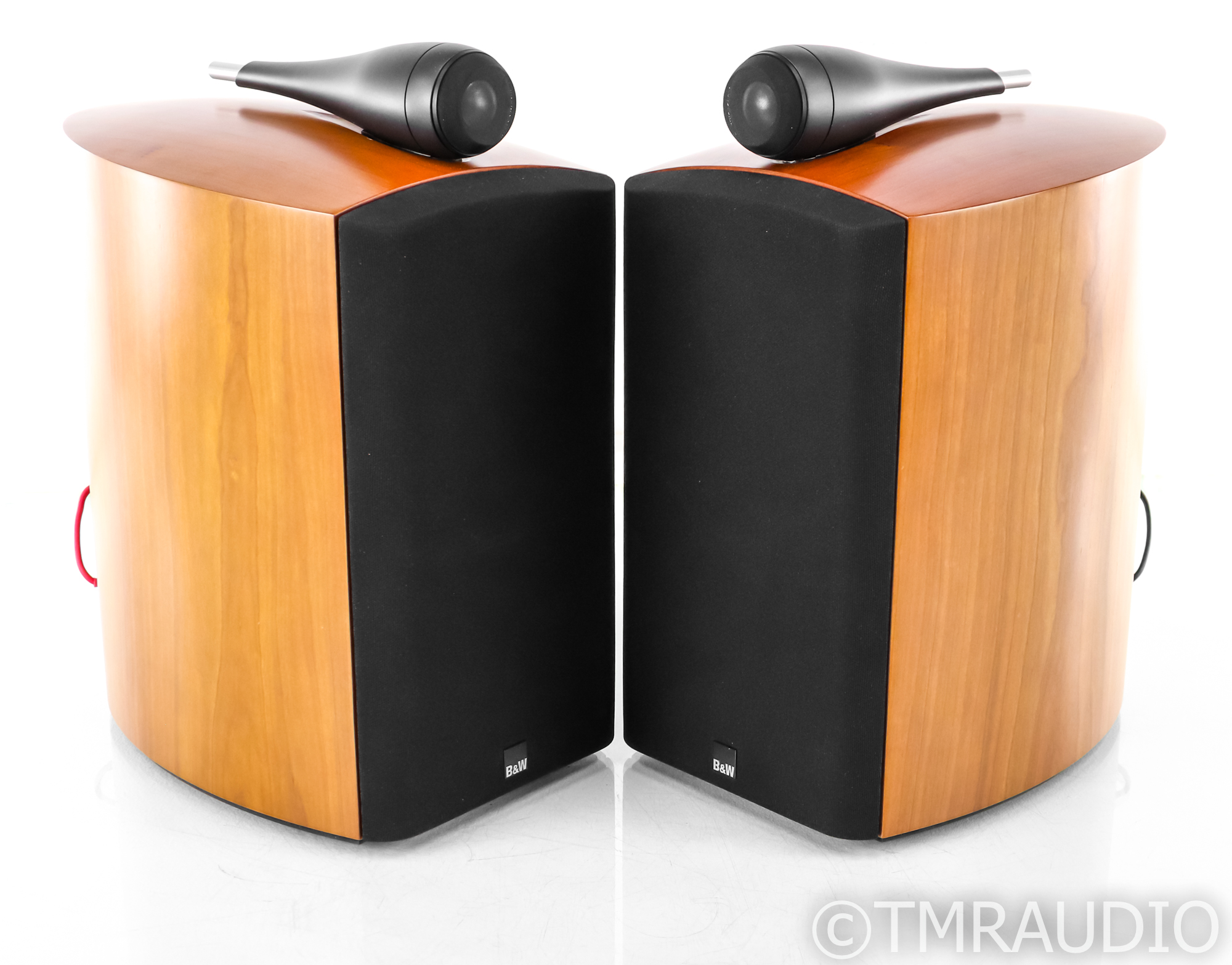 B&W 805S Bookshelf Speakers; 805-S; Cherry Pair - The Music Room