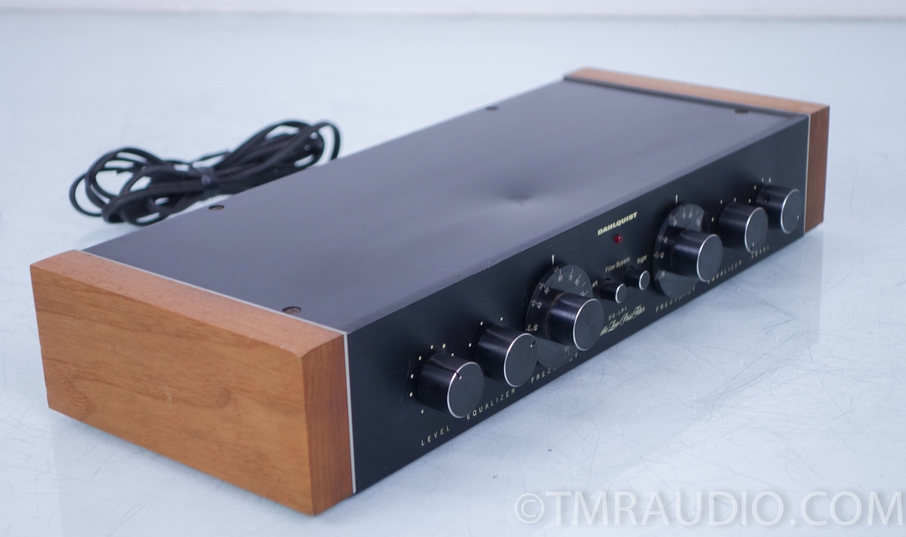 DAHLQUIST DQ-LP1 クロスオーバー ダルキスト Dahlquist DQ-LP1 Electronic 2 Way Crossover with Rare Rack Mount