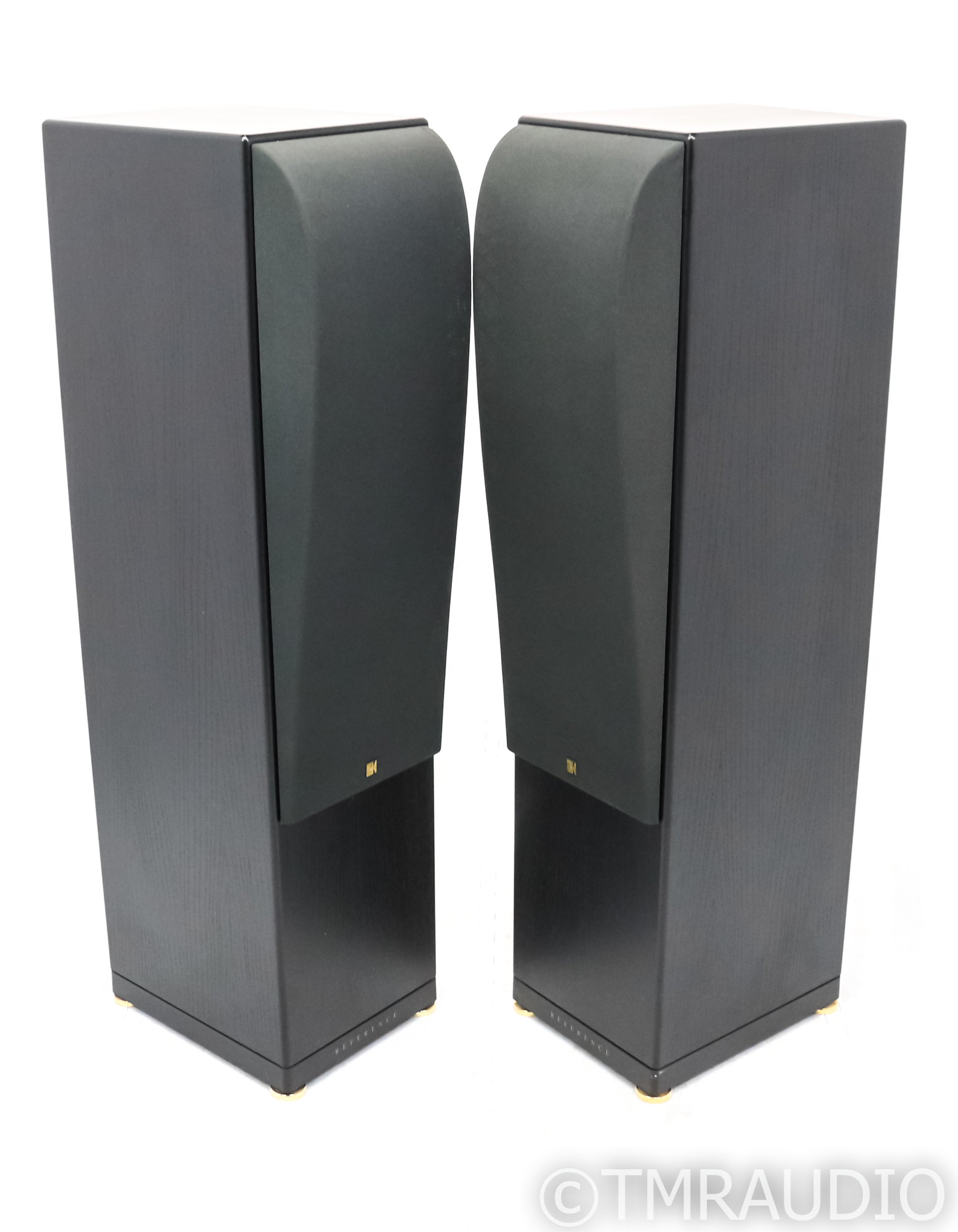 KEF Reference Model Three Floorstanding Speakers; Black Ash