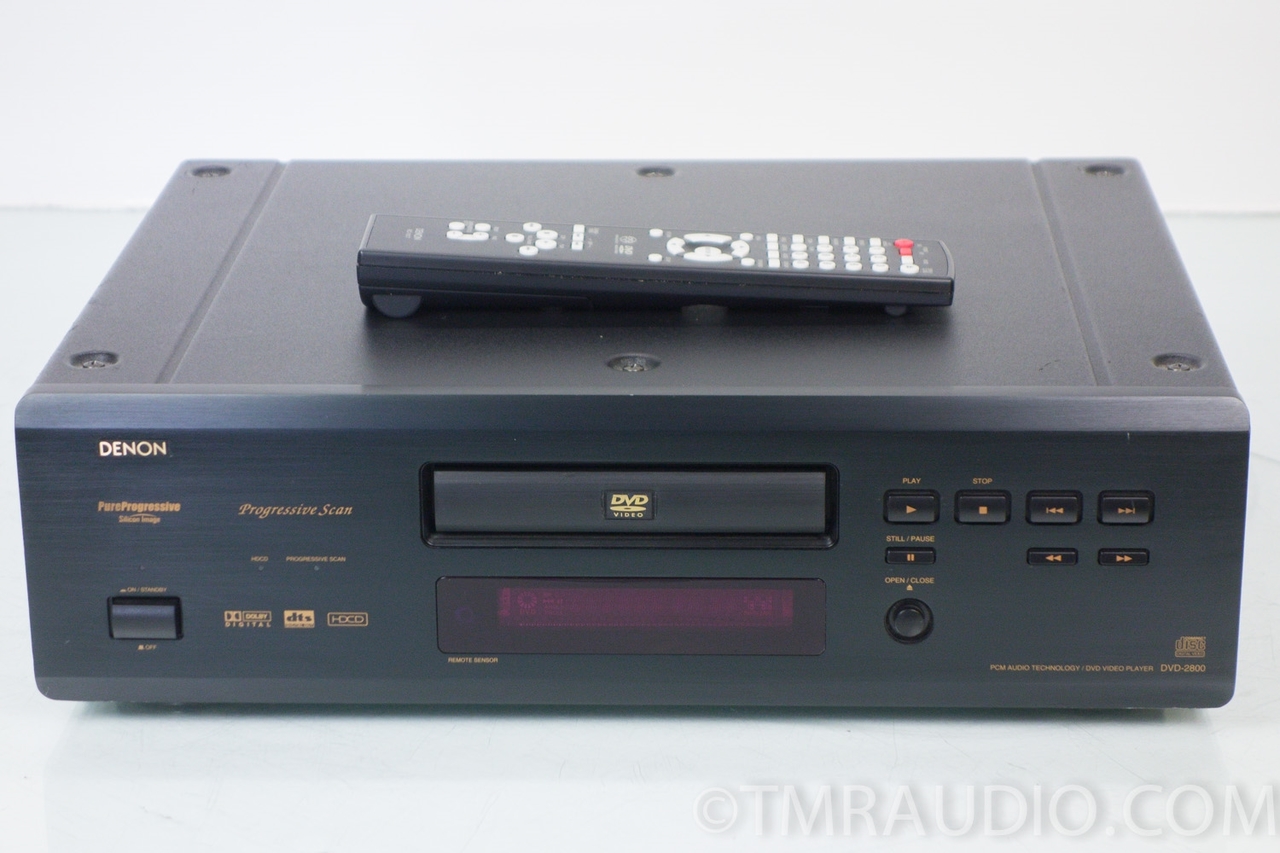 DENON デノン DVD-2800 高音質モデル 上位機の実力 リモコン付き（盆栽  