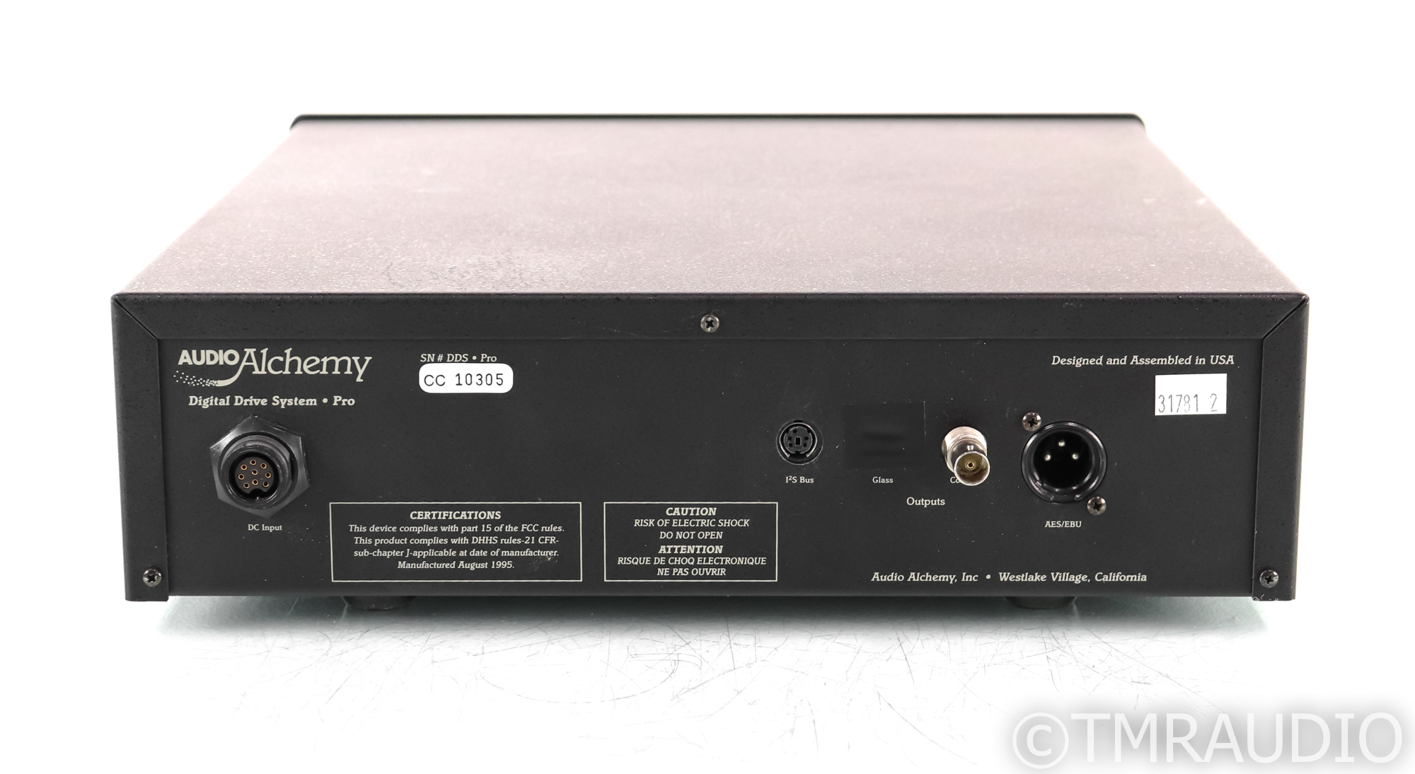 Audio Alchemy Direct Drive System CD Transport; DDS; PSU DDS Audio Alchemy Direct Drive System CD Transport; DDS; PSU DDS