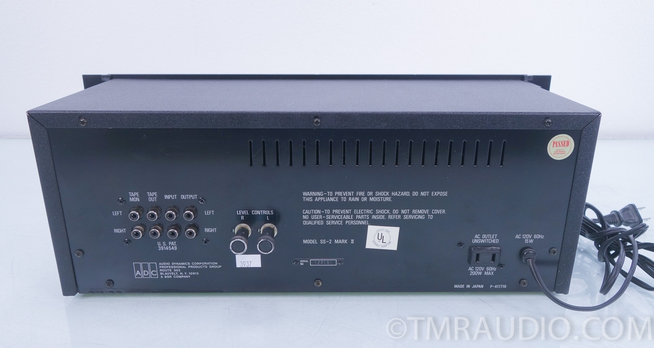 ADC Sound Shaper Two MkII Stereo Equalizer; AS-IS - The