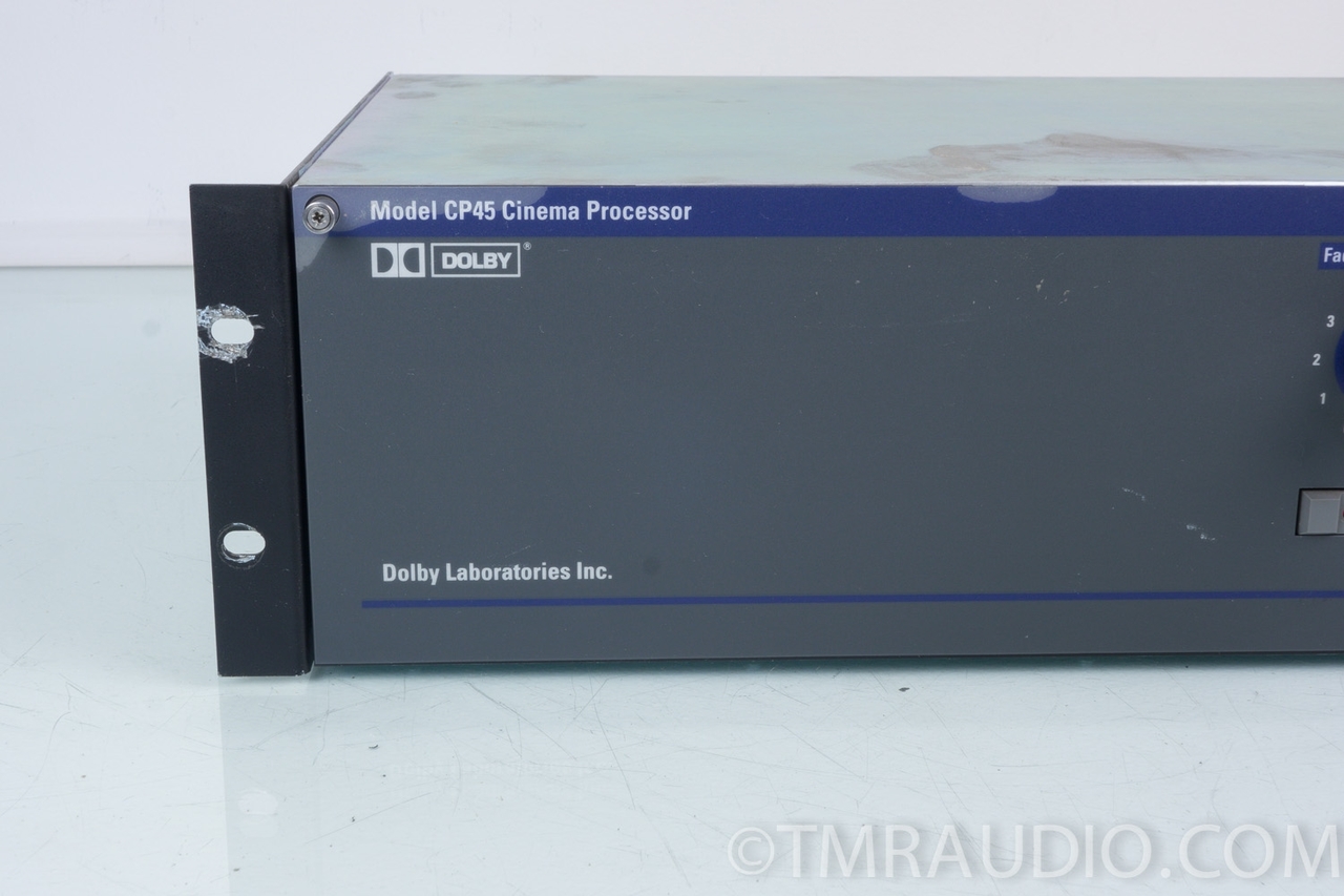 DOLBY CP55 CINEMA SOUND PROCESSOR（DOLBY CP-65 STEREO Analog 5.1 