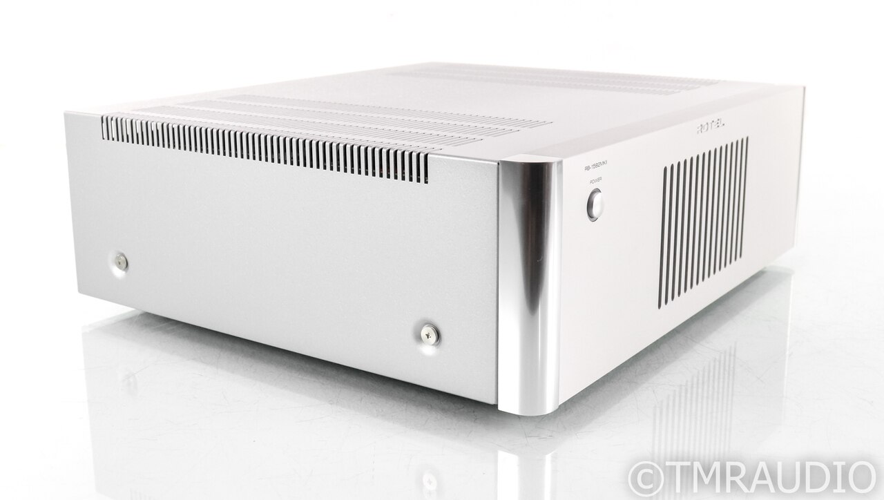 Rotel RB-1582 MkII Stereo Power Amplifier; RB1582 Mk 2; Silver