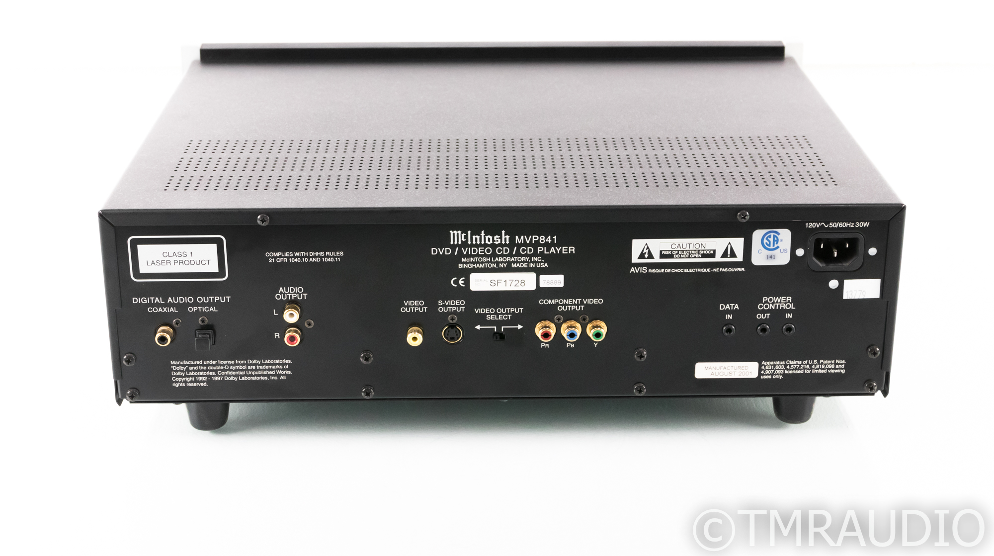 McIntosh MVP841 DVD / CD Player