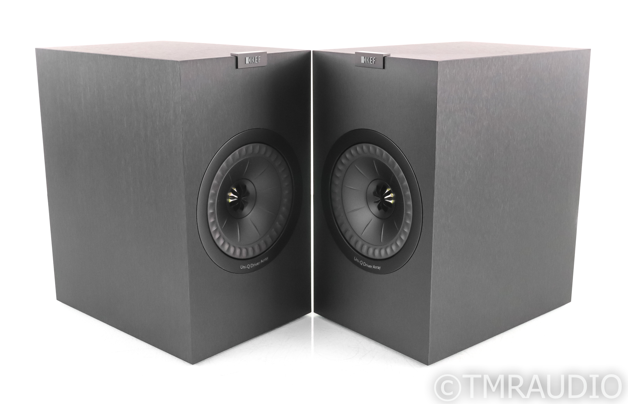 KEF Q350 Bookshelf Speakers; Black Pair (SOLD) - The Music Room