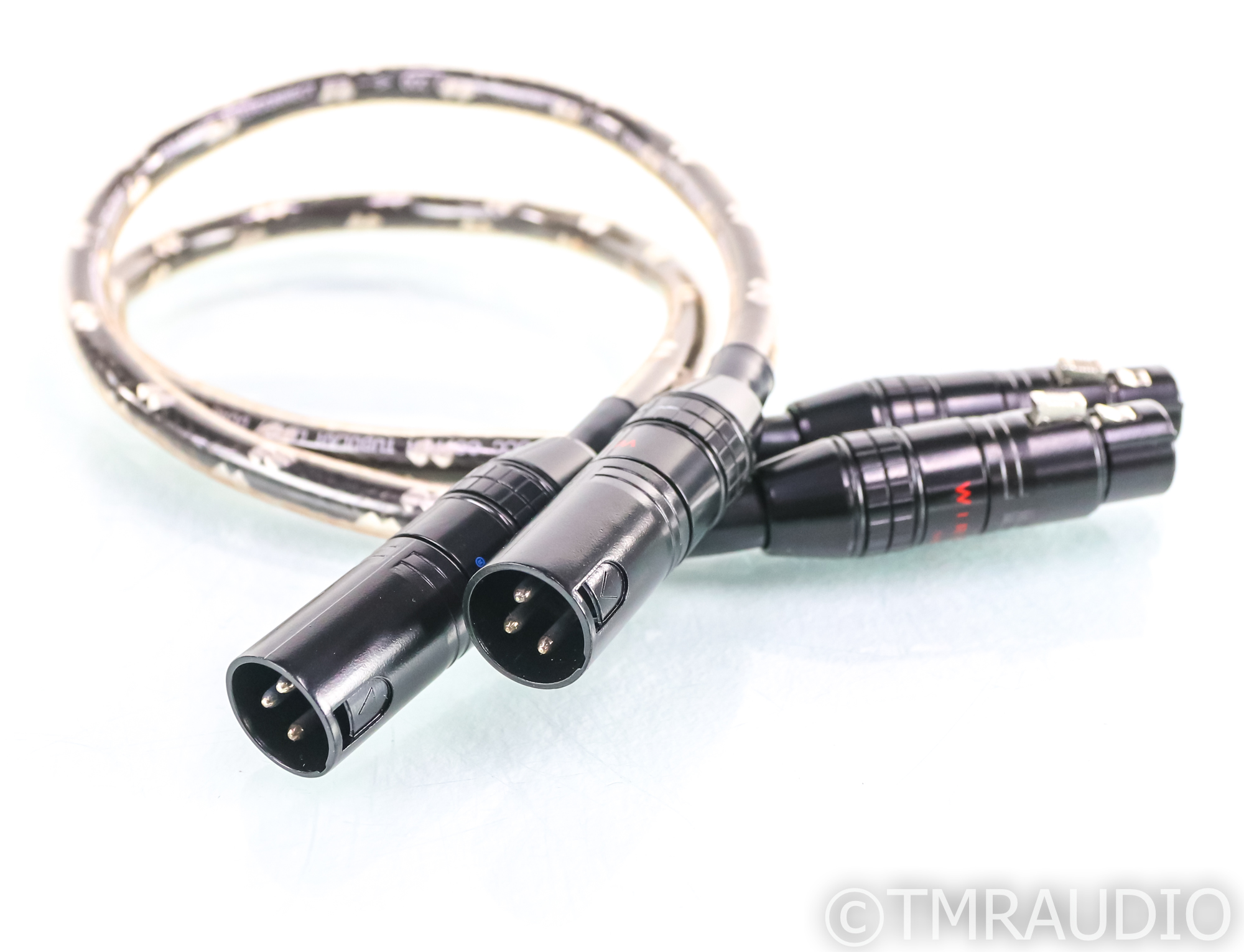 Wireworld Eclipse 5 XLR Cables; 0.5m Pair Balanced Interconnects  