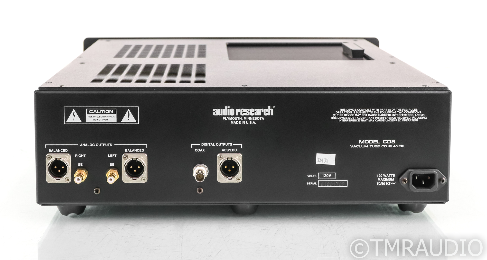 Audio Research Reference CD8 Tube CD Player