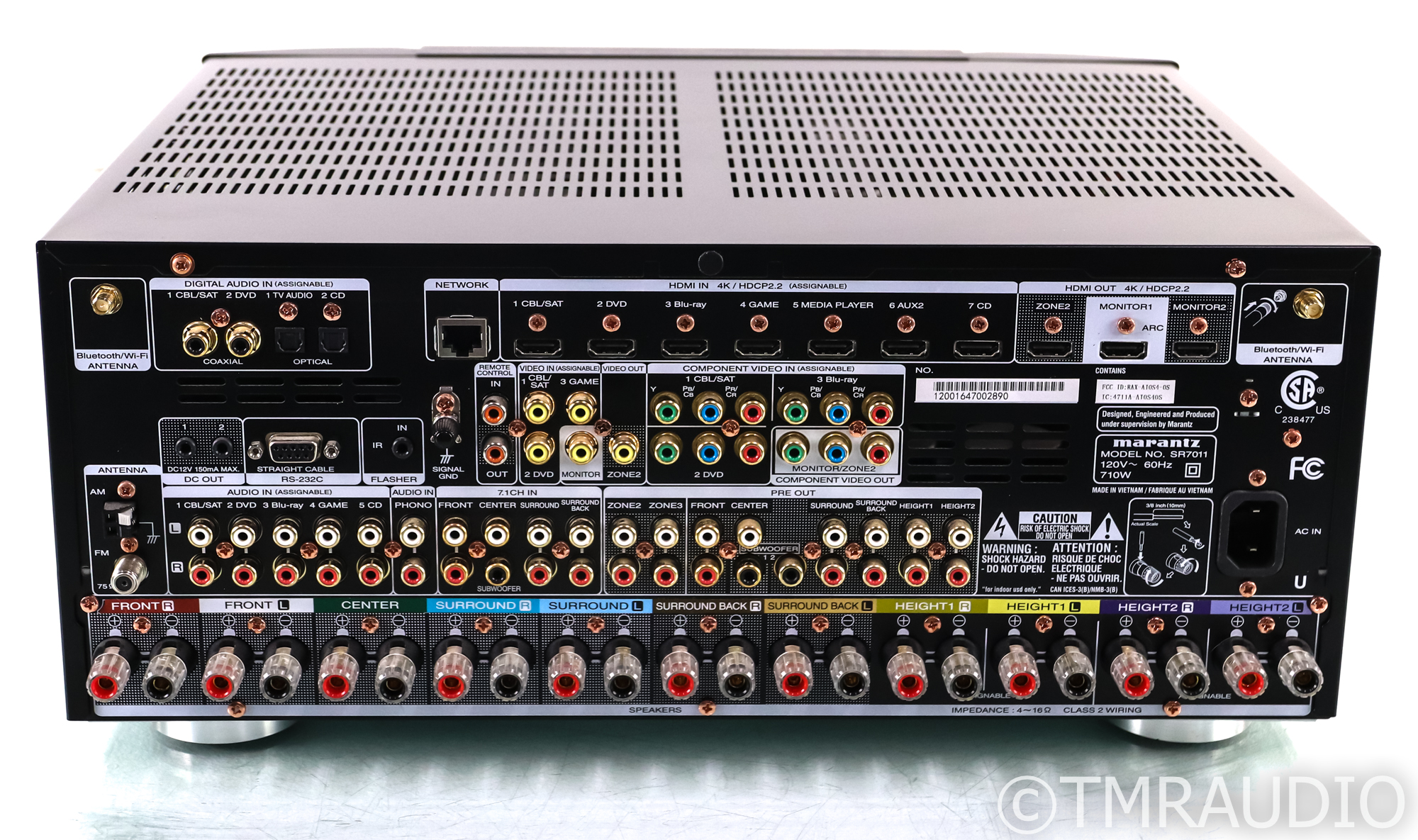 アンプ marantz SR7011 Marantz SR7013 9.2-channel home theater receiver with Wi-Fi