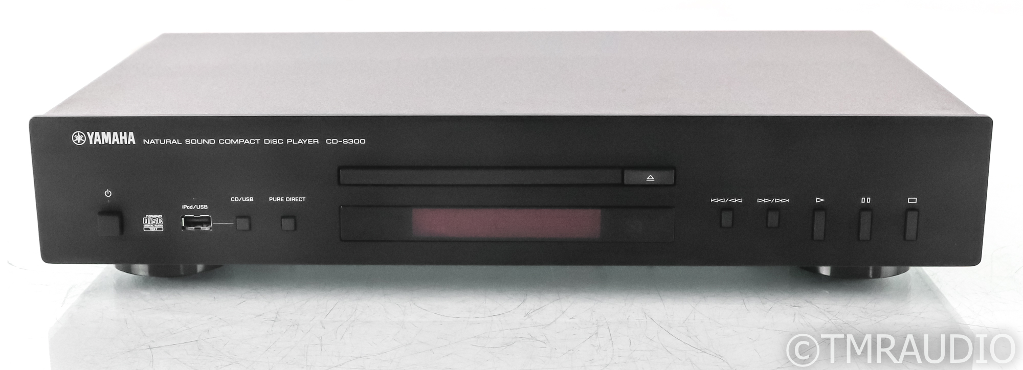 Yamaha CD-S300 CD Player; CDS300; Black; Remote - The Music Room