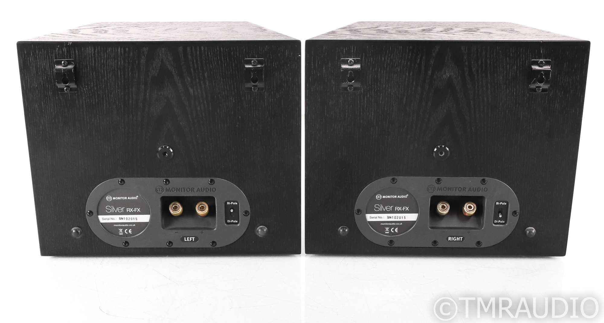 Monitor Audio Silver RXFX Surround Speakers; Black Oak Pair