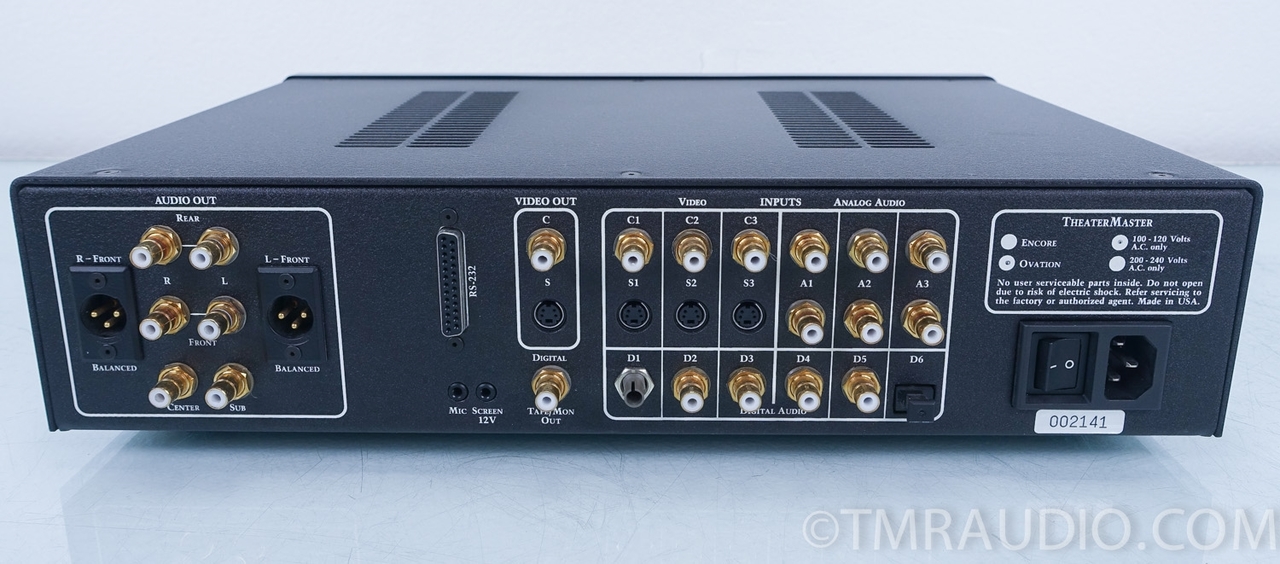 Enlightened Audio Designs EAD TheaterMaster Ovation Preamp / Processor in  Factory Box