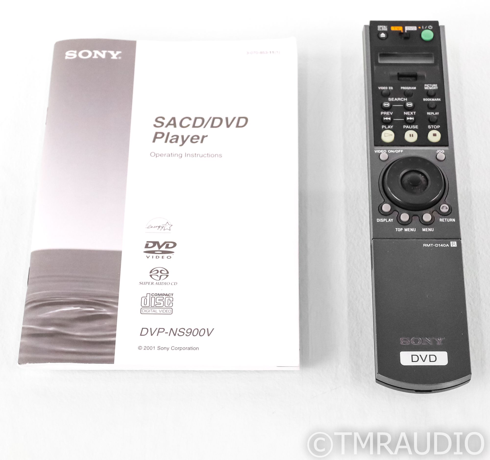 Sony DVP-NS900V SACD / CD / DVD Player; DVPNS900V; Black