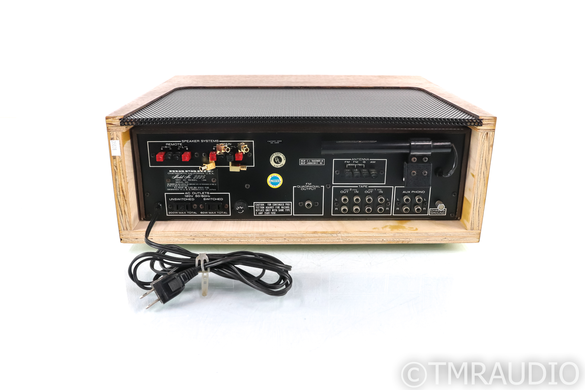 AMPLI HIFI MARANTZ model 1060 - integrated amplifier 1974 - révisé