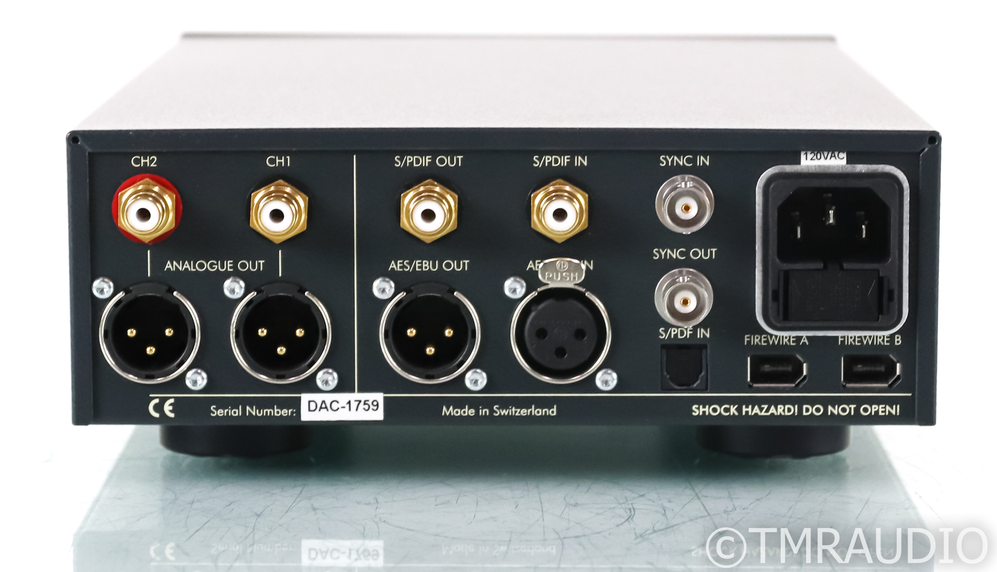 Weiss DAC202 Firewire DAC; DAC-202; D/A Converter - The
