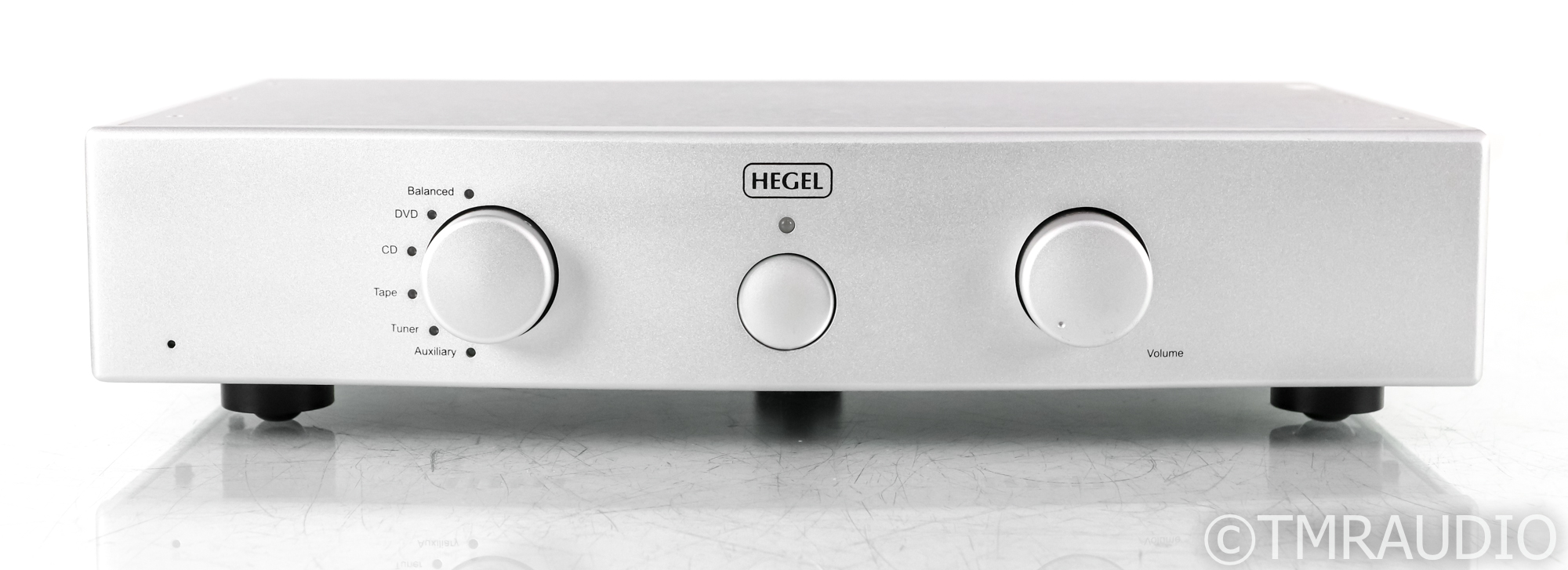 Hegel P4A MKII Stereo Preamplifier; MK2; Remote; Silver - The 