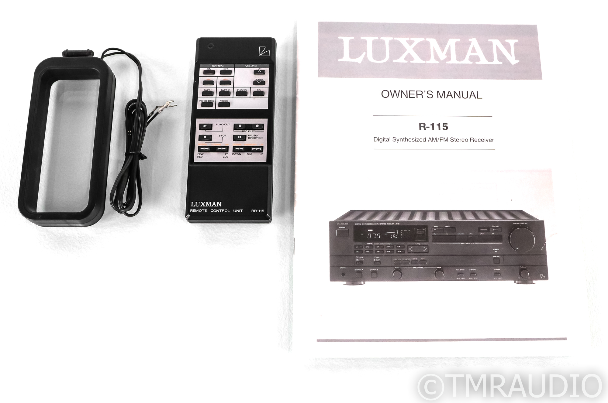 Ampli-tuner Luxman R-351 – Stéréo FM/AM, Synthétiseur Digital, Avec Télécommande, Japon