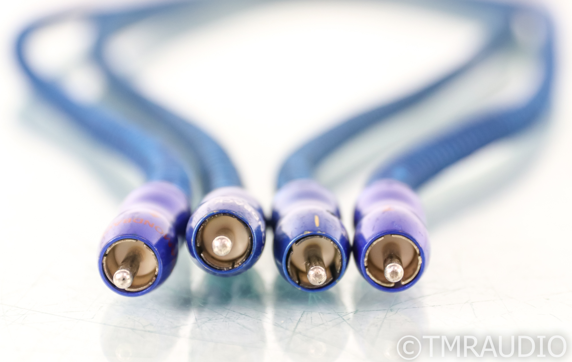 AudioQuest Diamondback RCA Cables; 1m Pair Interconnects