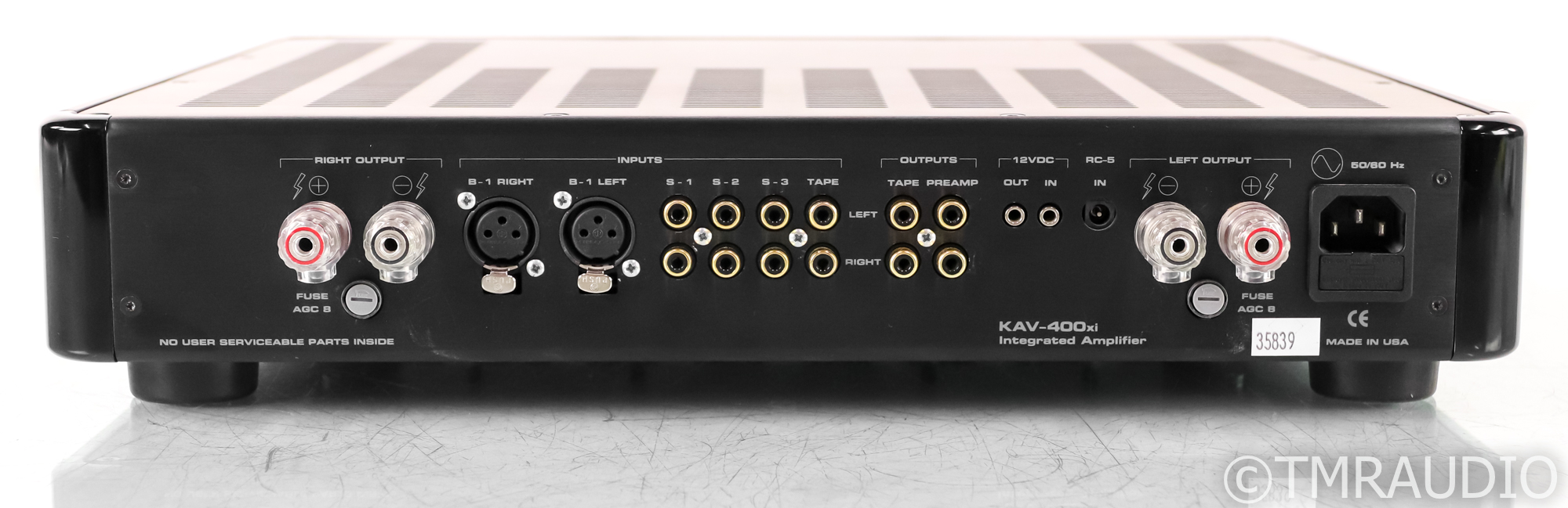 Krell KAV-400xi Stereo Integrated Amplifier; KAV400XI; Remote