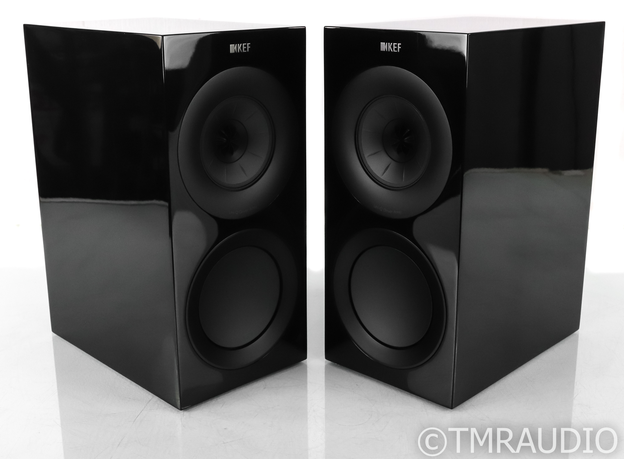 KEF R3 Bookshelf Speakers; Gloss Black Pair (SOLD) - The