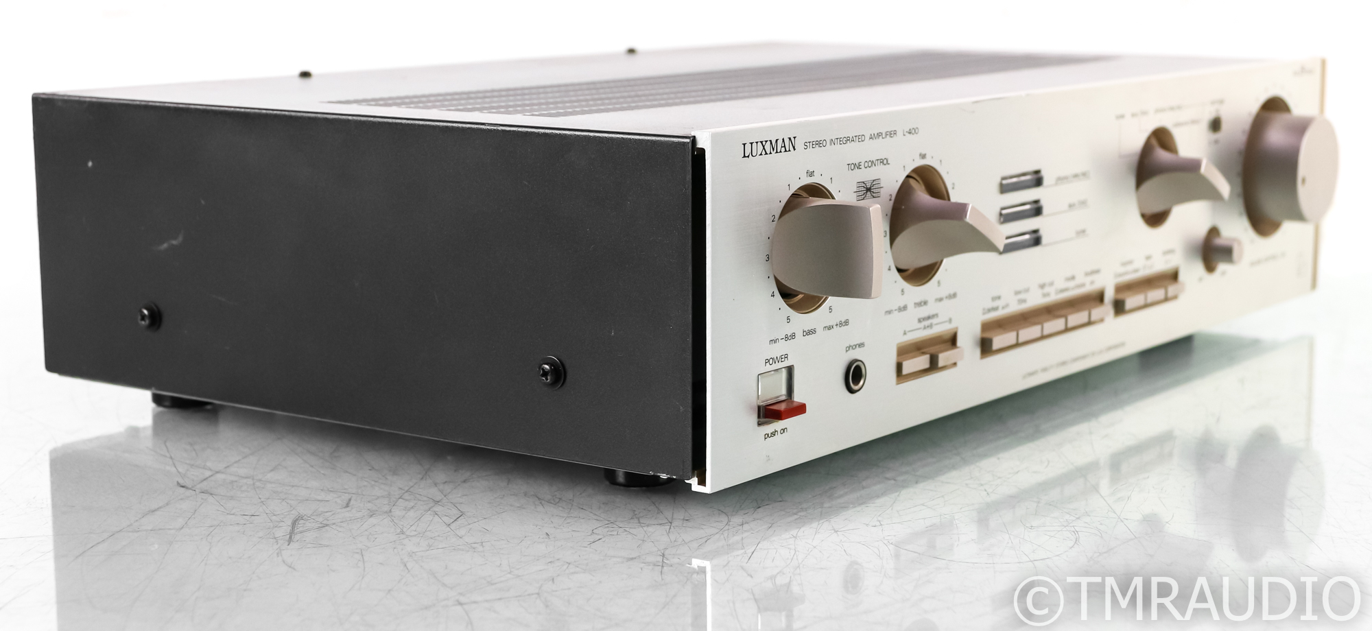 LUXMAN L-400 ステレオインテグレーテッドアンプ Luxman L-400 Integrated Amplifier- Vintage Audio Review