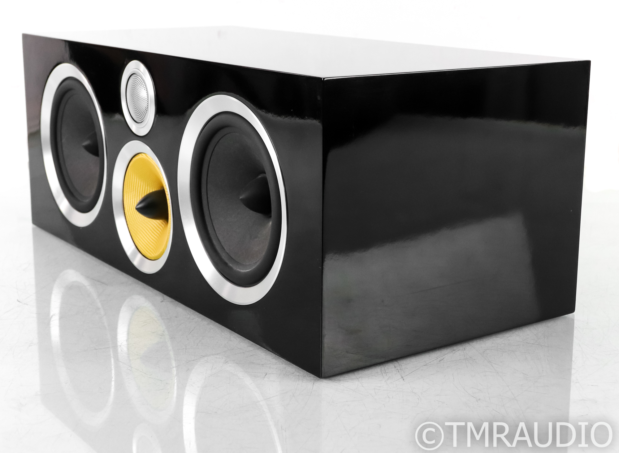 B&W CM Centre 2 S2 Center Channel Speaker; CMC2; Piano Black - The