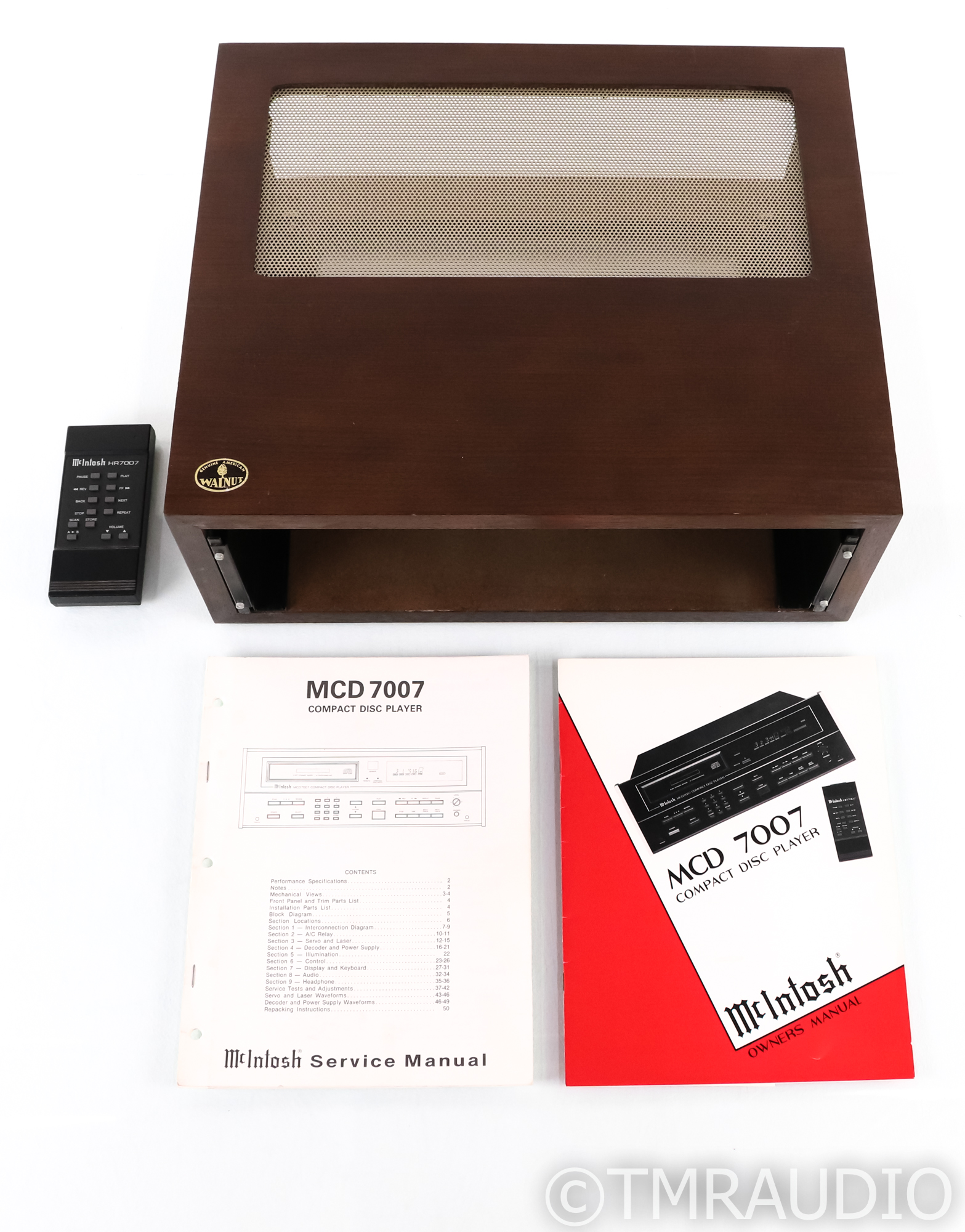 McIntosh CD用リモコン(remote) 適応：MCD-7007 McIntosh CD用リモコン(remote) 適応：MCD-7007