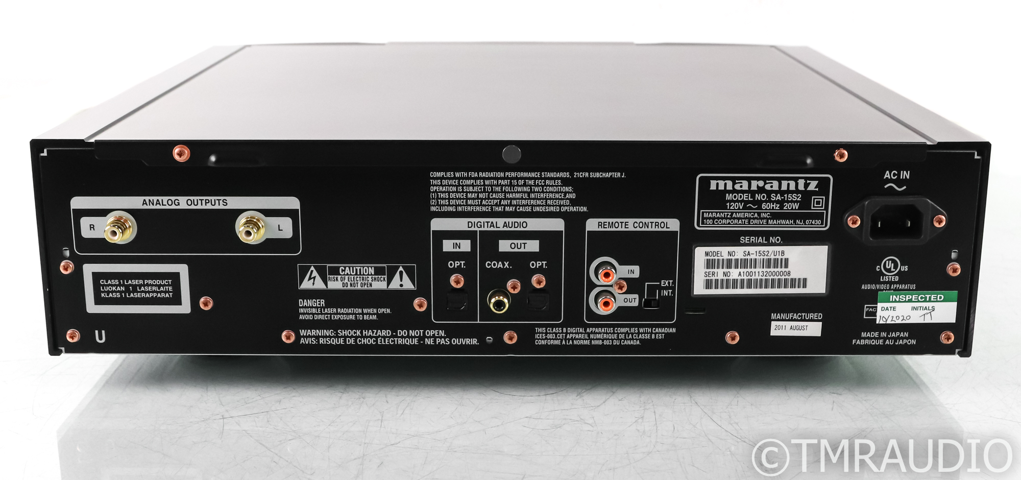 Marantz SA-15S2 Limited Edition SACD / CD Player