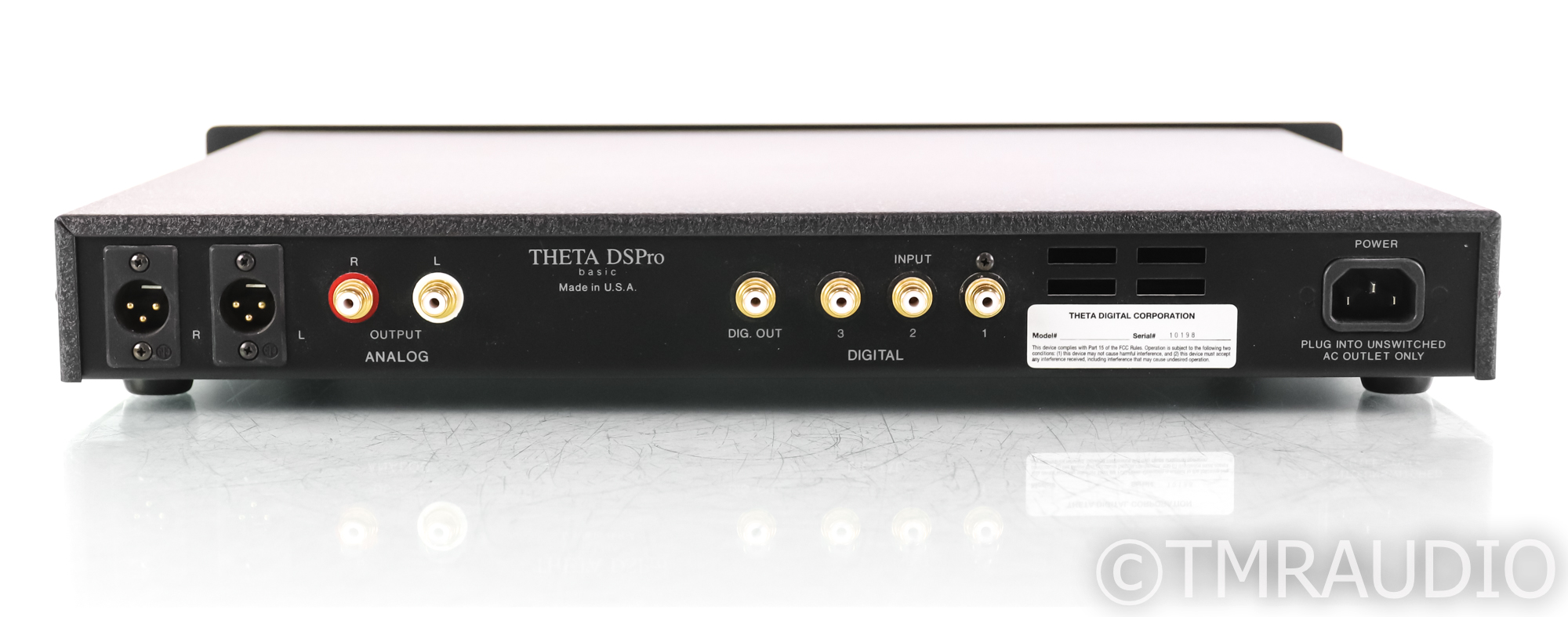 Theta Digital DS Pro Basic II DAC; D/A Converter; Gen 2; Black