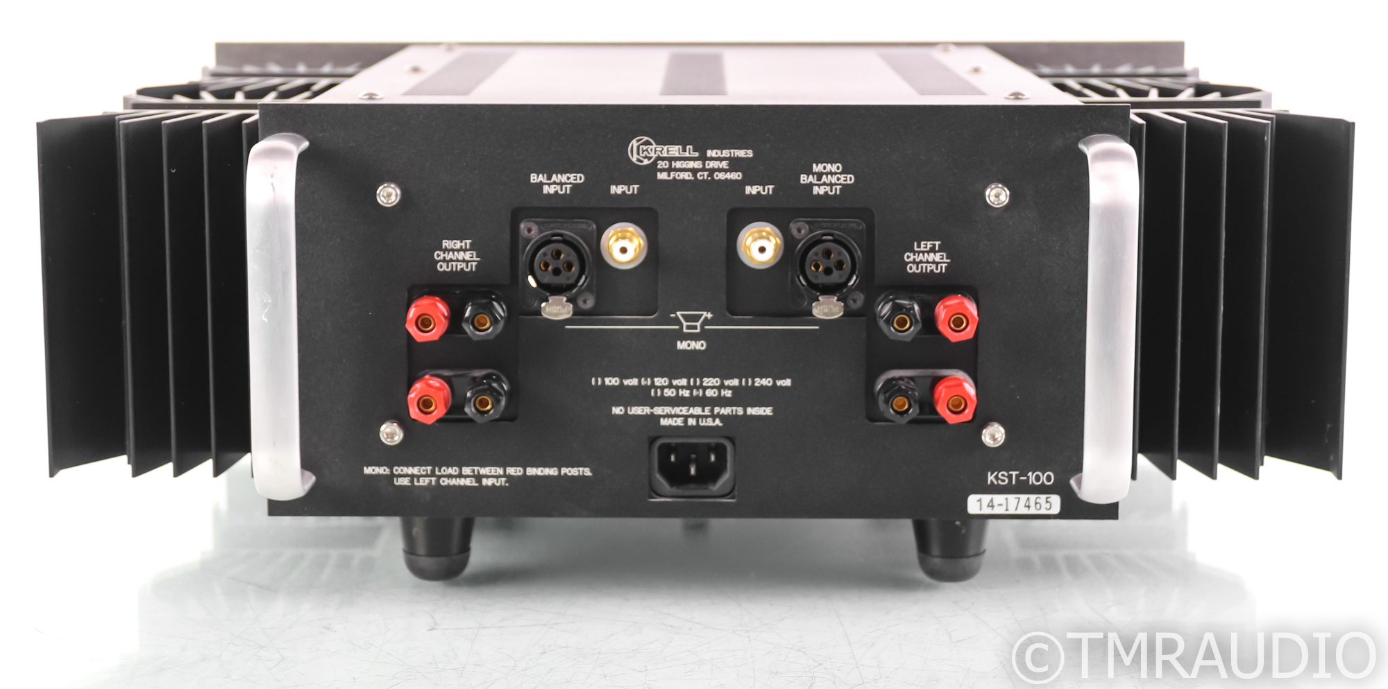 Krell KST100 Stereo Power Amplifier