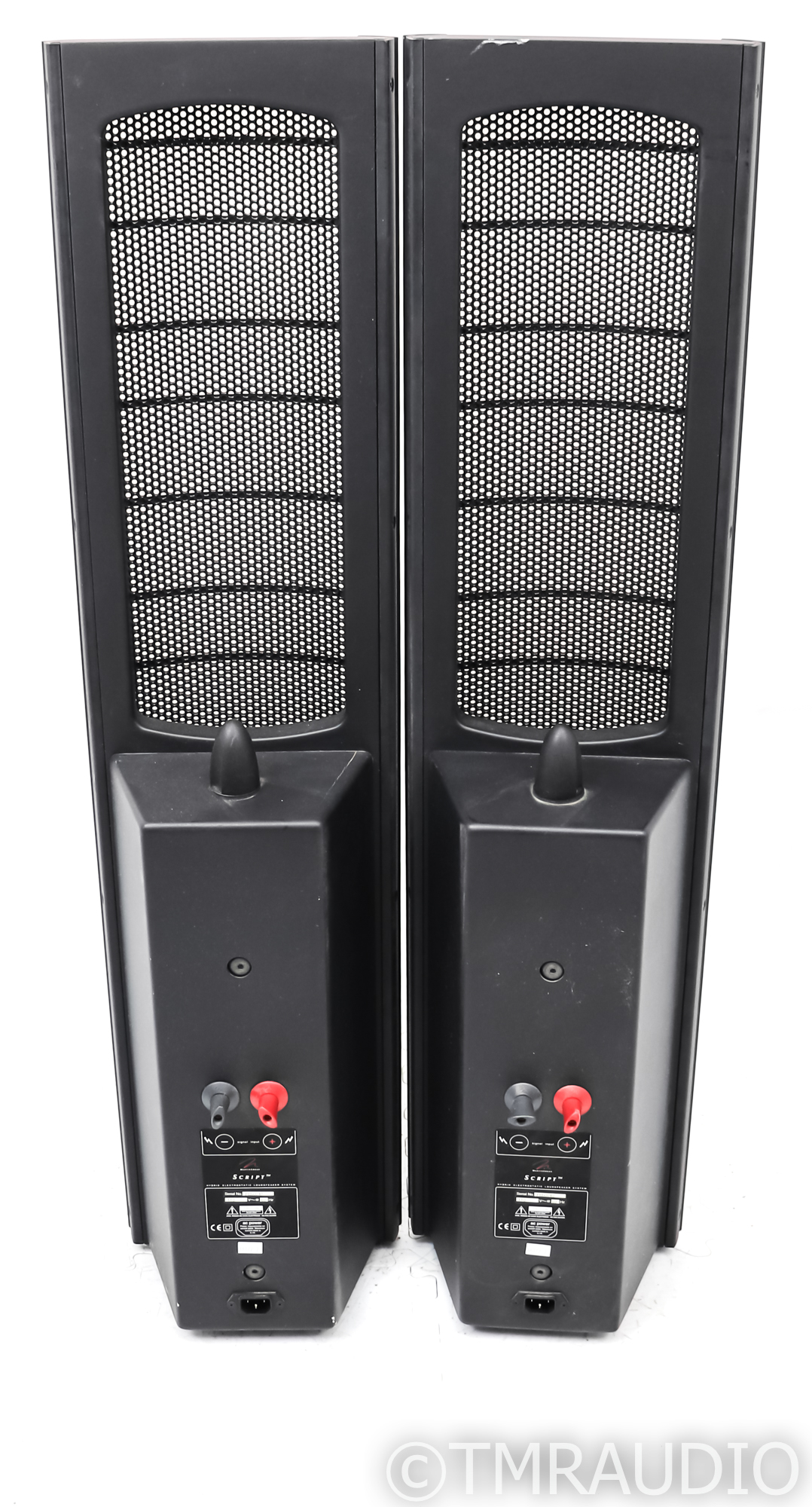 Martin Logan Script Wall Mount Speakers; Black Pair