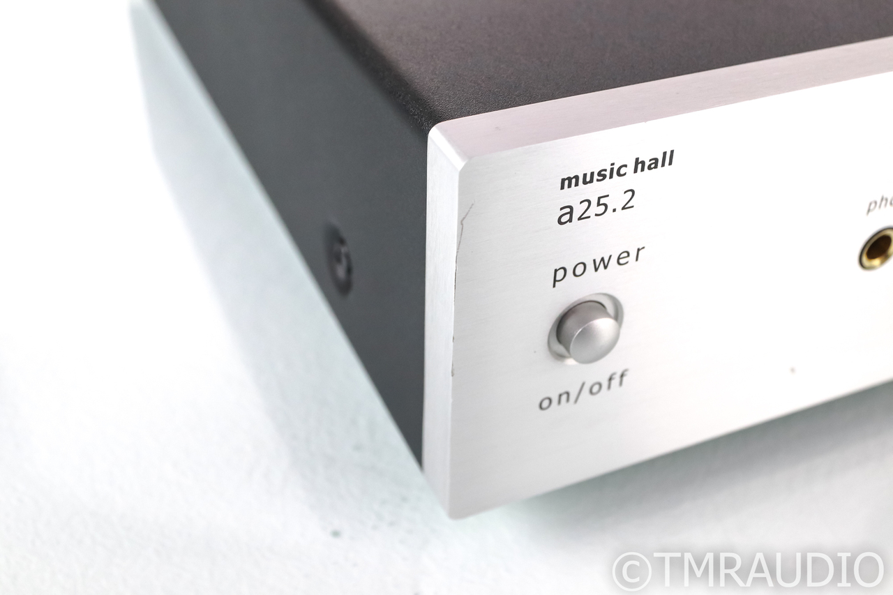 Music Hall a25.2 Stereo Integrated Amplifier; A-25.2; Silver