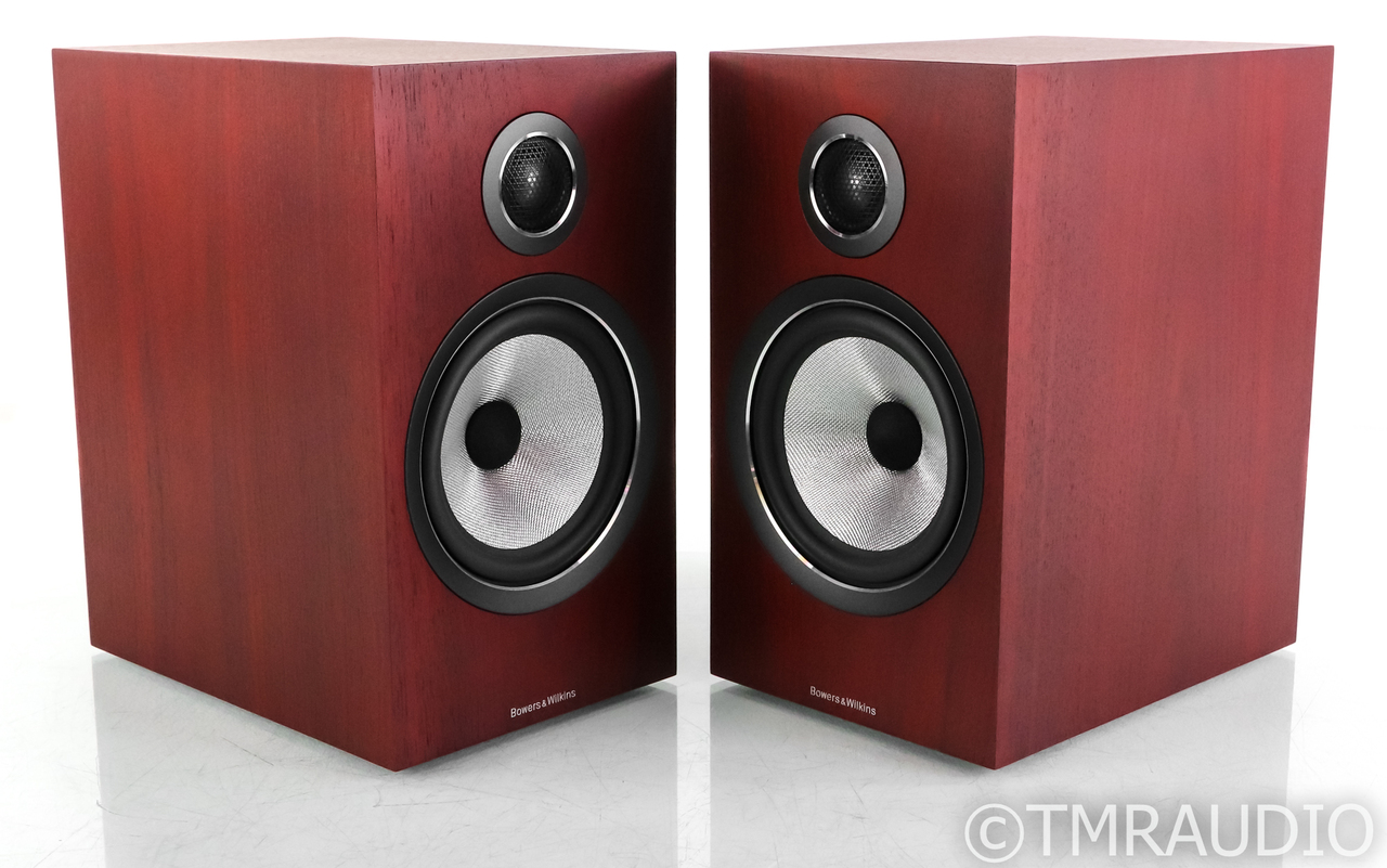 B&W 706 S2 Bookshelf Speakers; Rosenut Pair (SOLD) - The Music Room