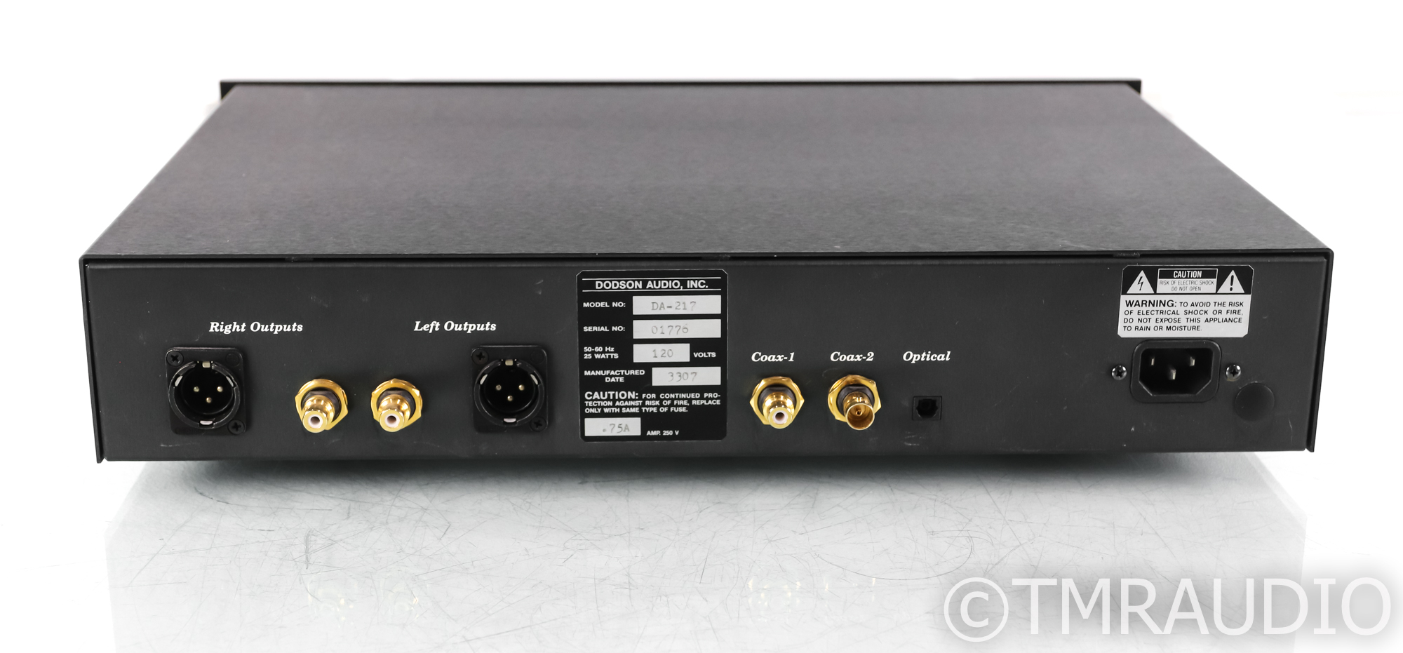 Dodson Audio DA-217 MK II DAC; DA217; Mk2; D/A Converter
