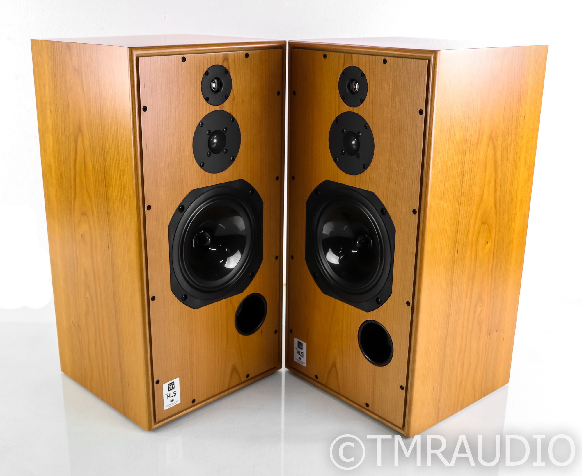 Harbeth Super HL5 Plus XD Speakers; Cherry Pair (B-Stock) (1/5)