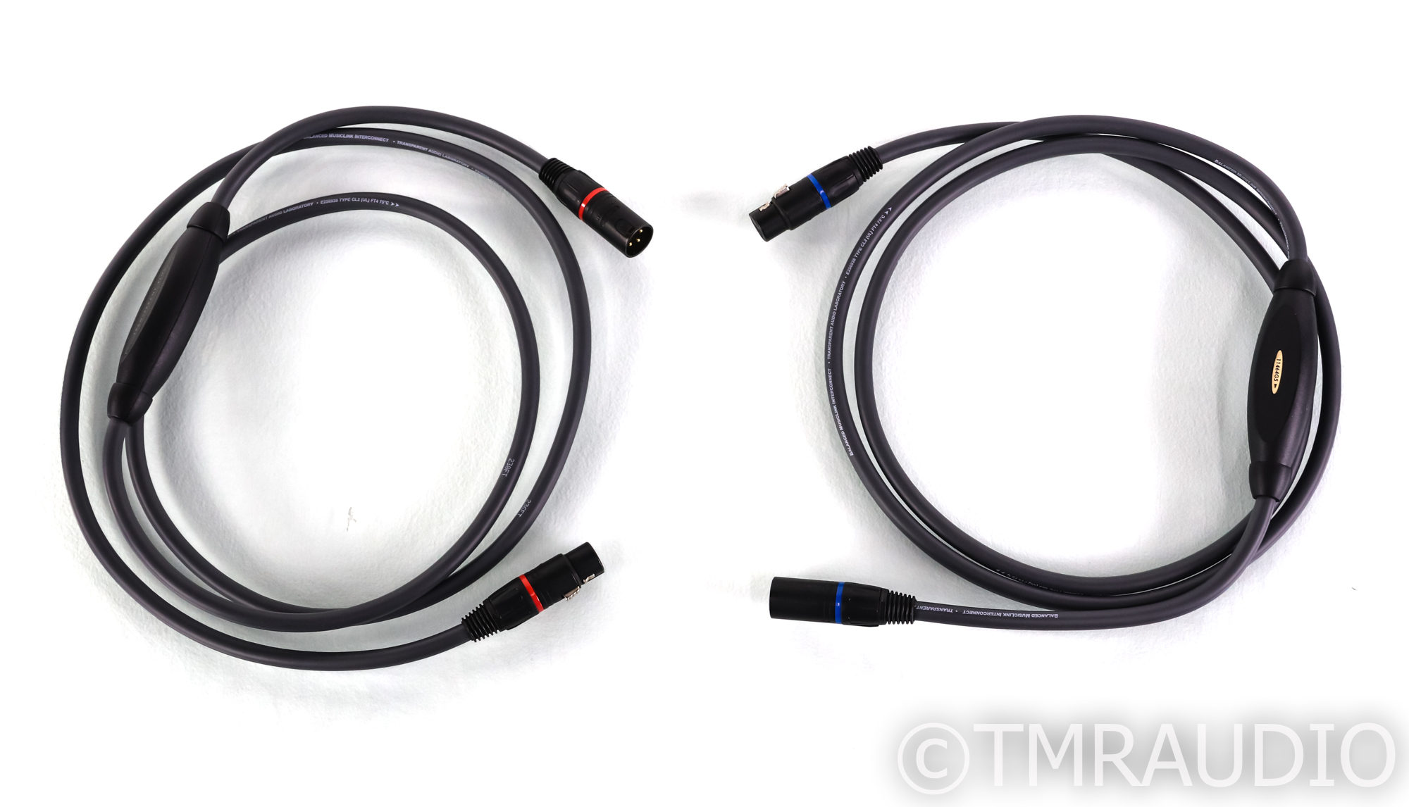 Transparent Audio Balanced MusicLink Plus XLR Cables; G5; 2m