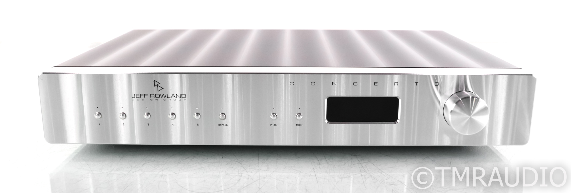Jeff Rowland Concerto Stereo Preamplifier; Remote; Silver - The 