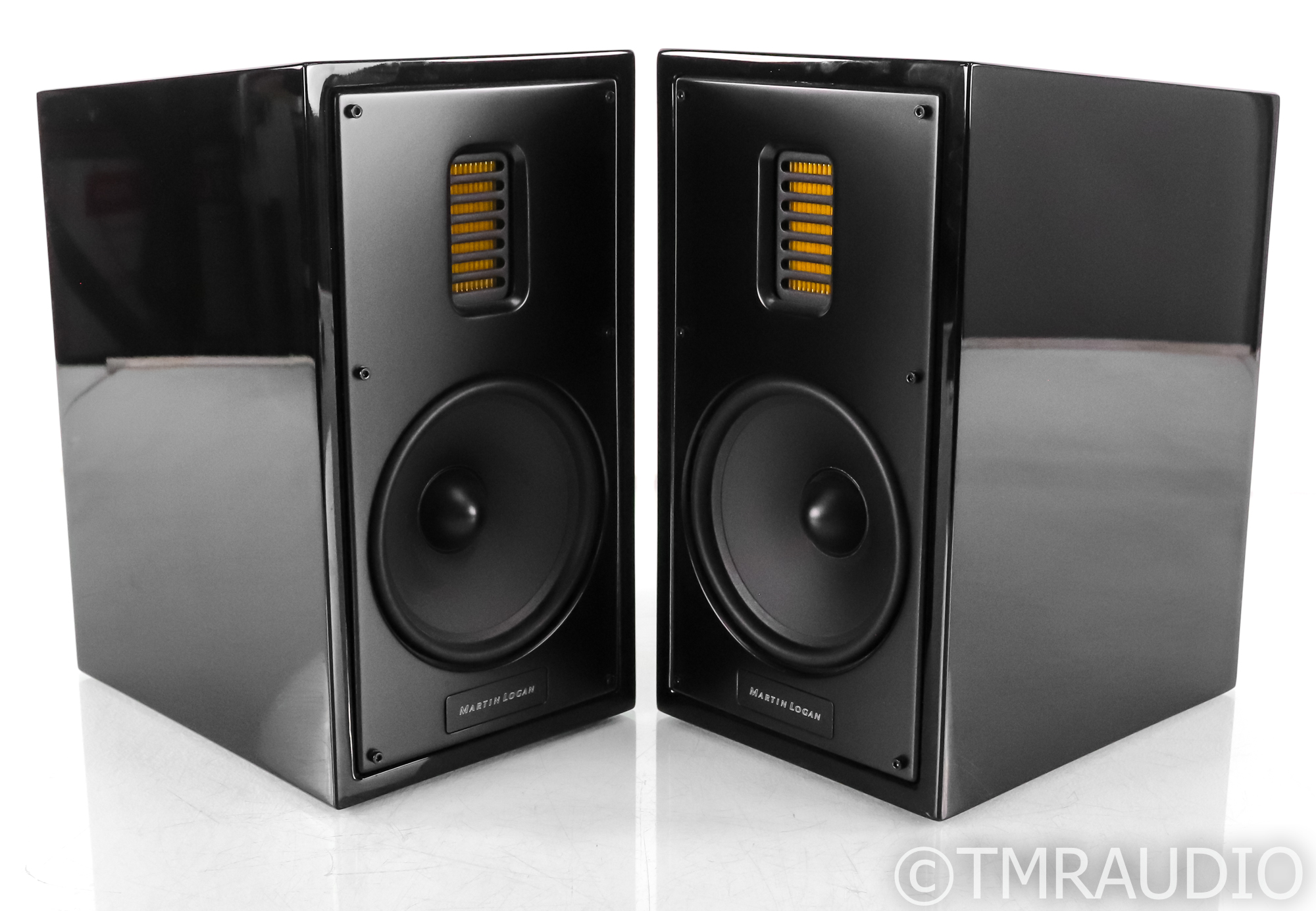 Martin Logan Motion 35 XT Bookshelf Speakers; Gloss Black Pair; 35