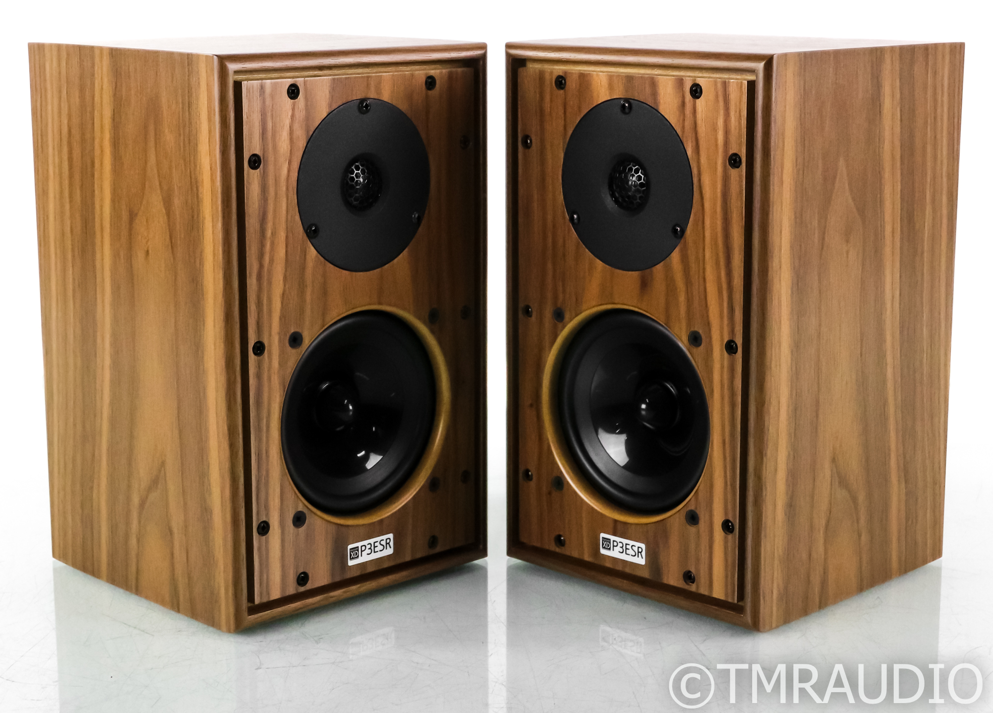 Harbeth P3ESR XD Bookshelf Speakers; Walnut Pair; P3-ESR (Open Box)