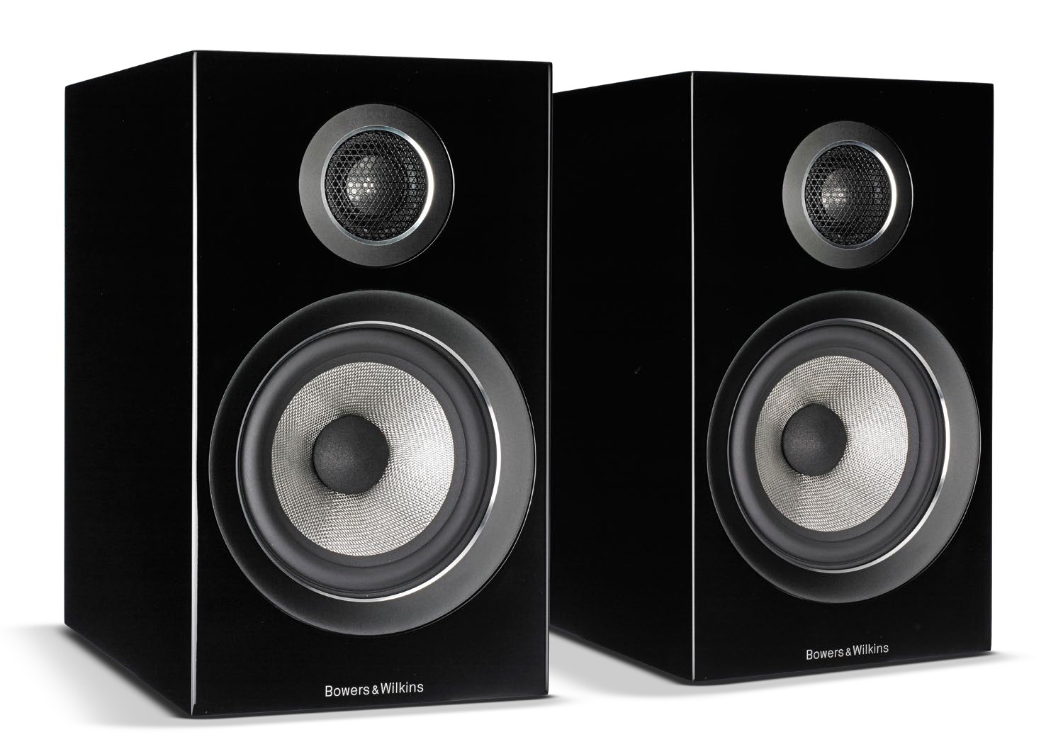 B&W 707 S2 Bookshelf Speakers; 707S2; Gloss Black Pair (New B&W 707 S2 Bookshelf Speakers; 707S2; Gloss Black Pair (New