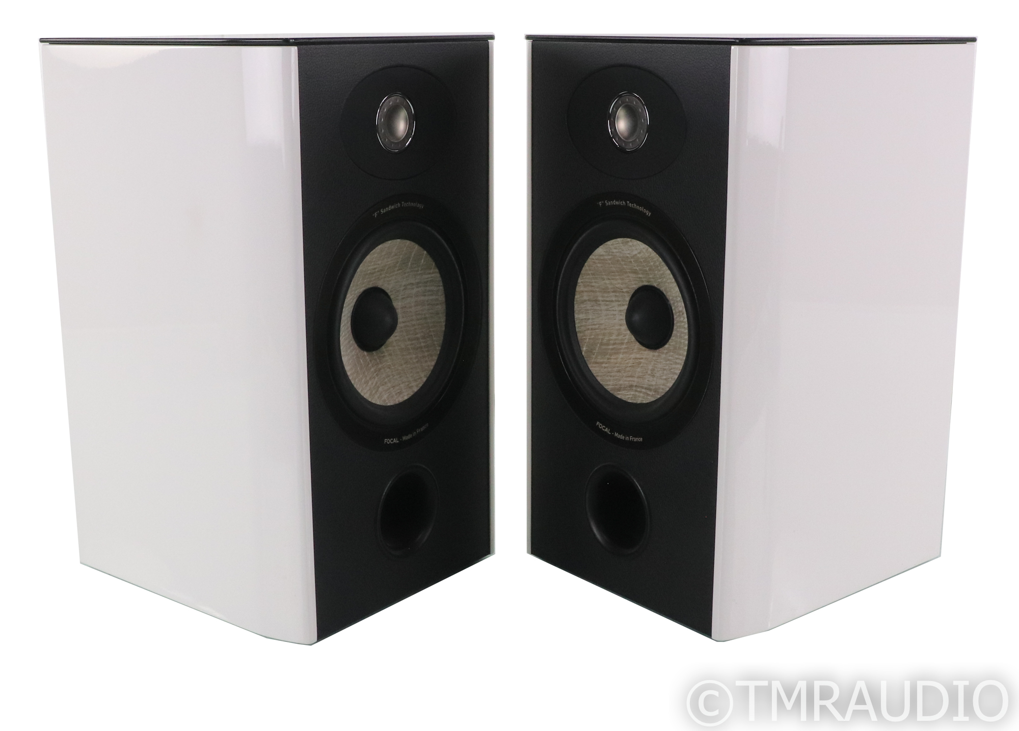 Focal Aria 906 Bookshelf Speakers; Gloss White Pair - The