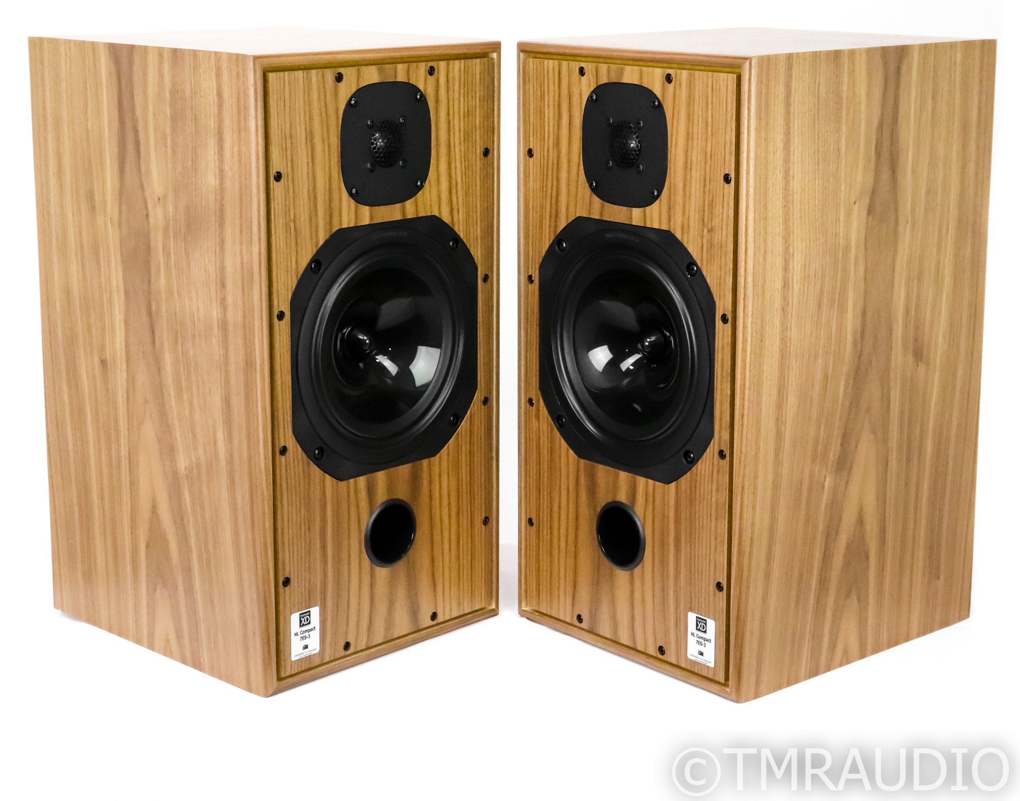 Harbeth Compact 7ES-3 XD Bookshelf Speakers; Walnut Pair; C7ES3