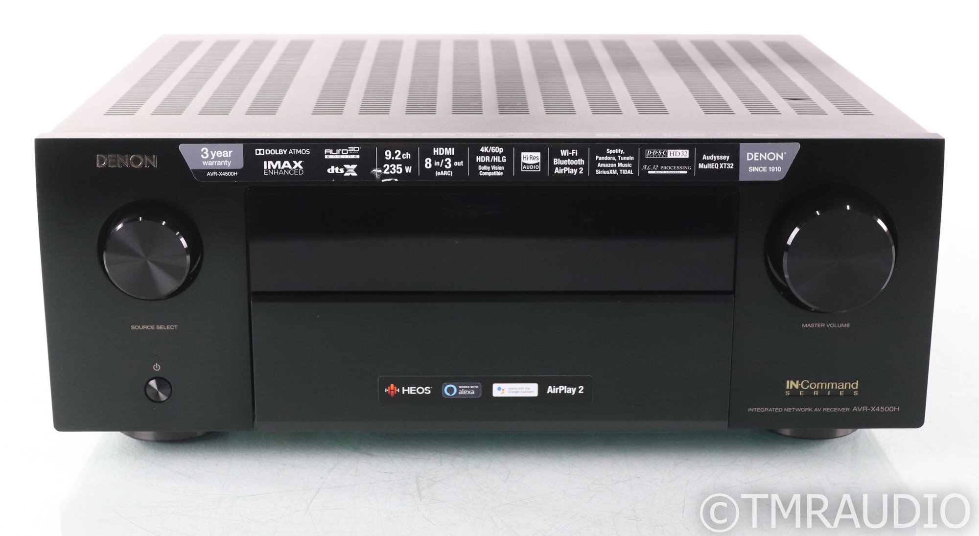 Denon AVR-X4500H 11 Channel Home Theater Receiver; Wi-Fi; AirPlay