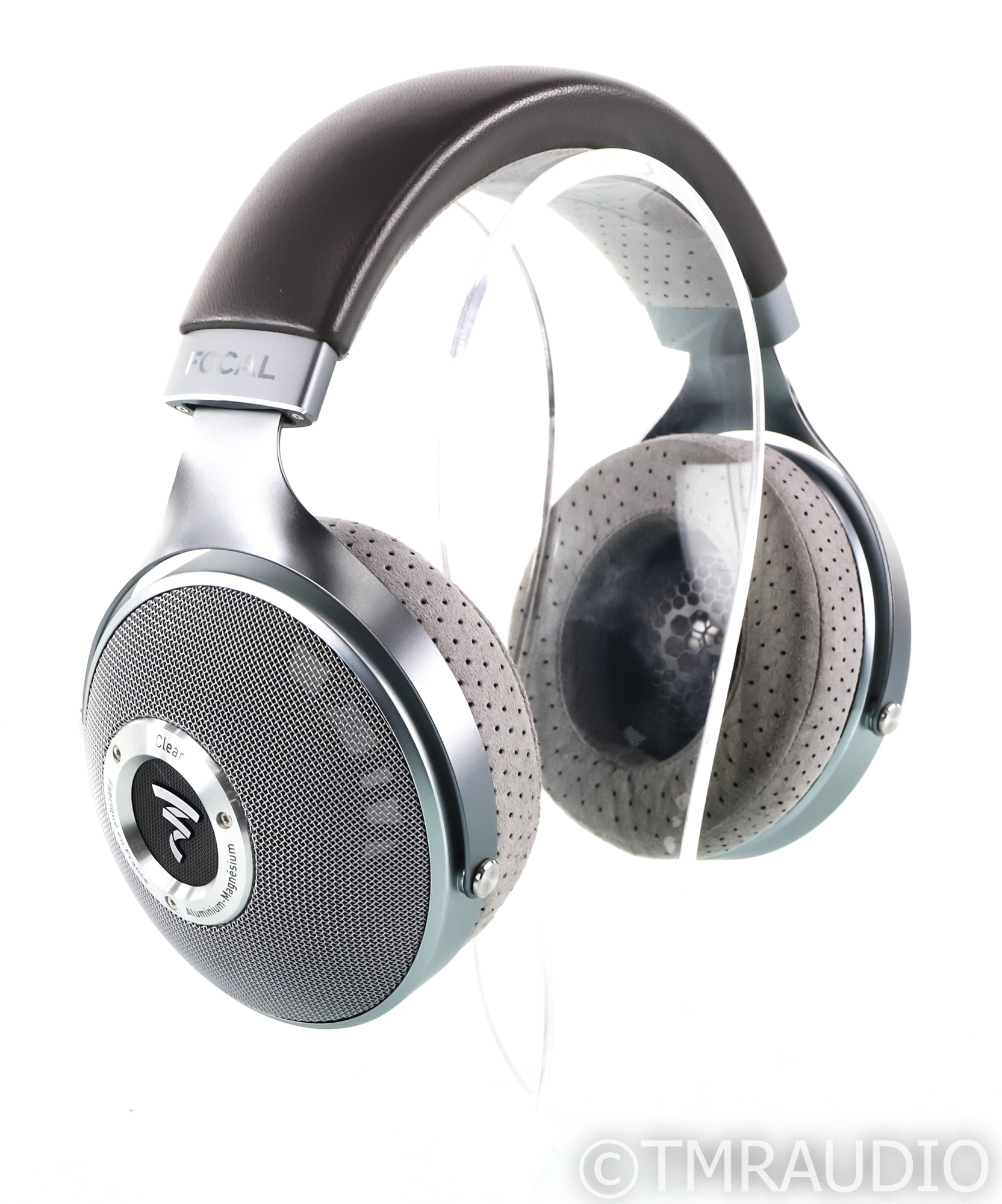 Focal Clear Open Back Headphones; Silver (1/0) - The Music Room