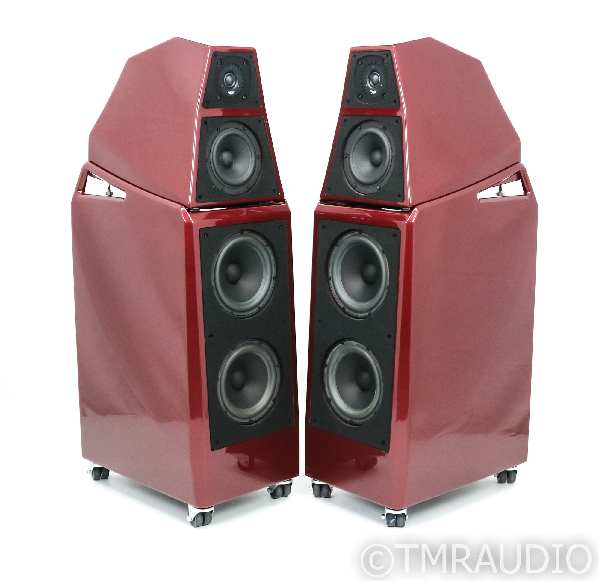 Wilson Audio Sasha DAW Floorstanding Speakers; IsoAcoustics